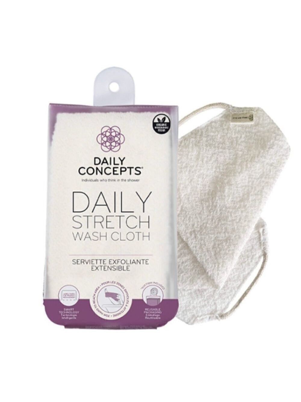 Daily Concepts Daily Stretch Wash Cloth | NEW